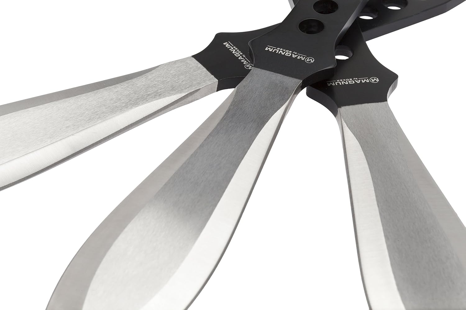 Boker Magnum 02GL193 Set Profi-I Throwing Knife with 10 1/4 in. 420 Stainless Steel Blade, Black