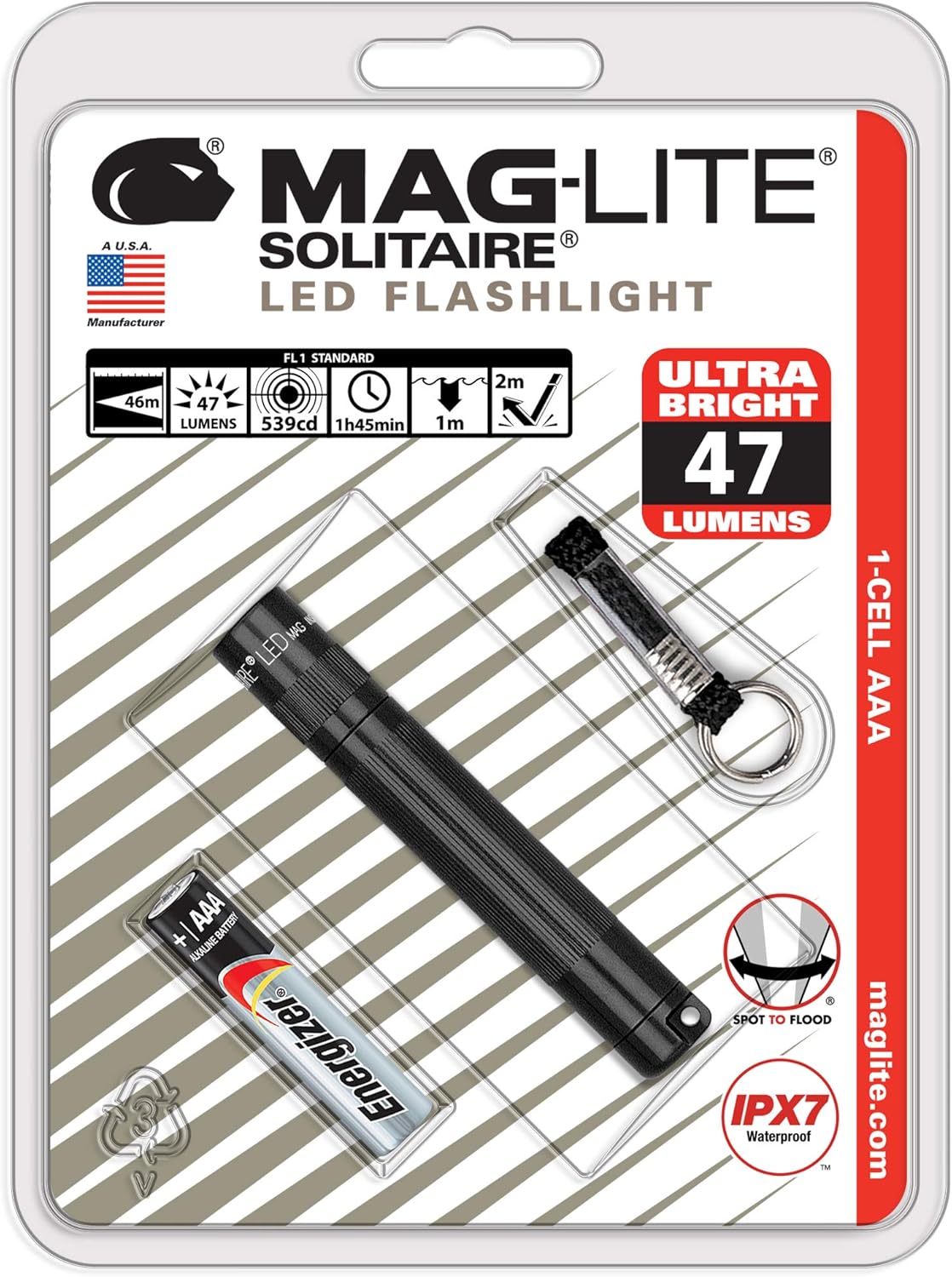 MagLite Solitaire LED 1-Cell AAA Flashlight