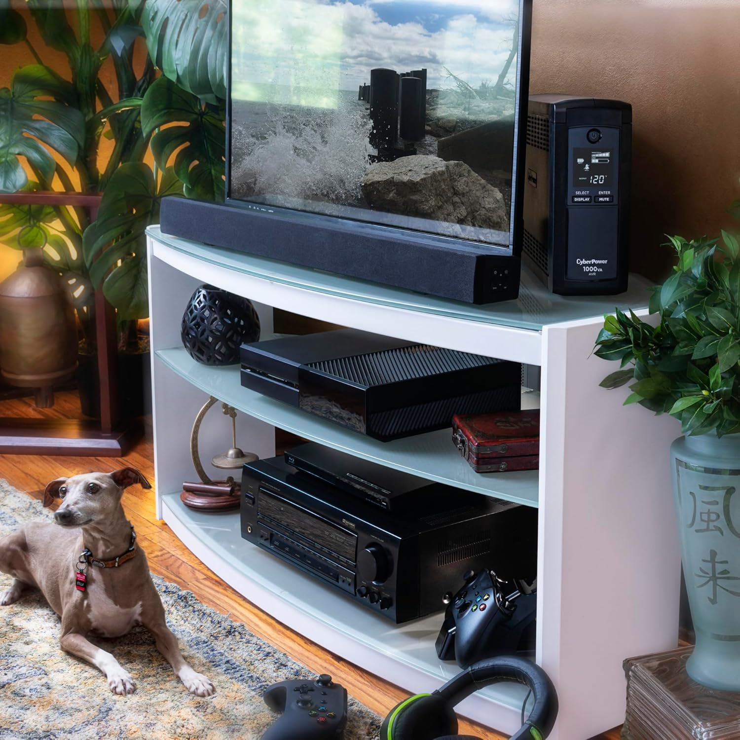 CyberPower Intelligent LCD Line-Interactive Mini-Tower UPS