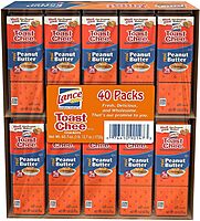 Lance Toast Chee Peanut Butter Crackers, Pack of 6, Box Of 40