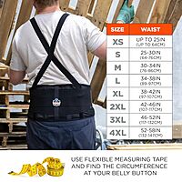 Ergodyne ProFlex 100 Economy Spandex Back Support Brace