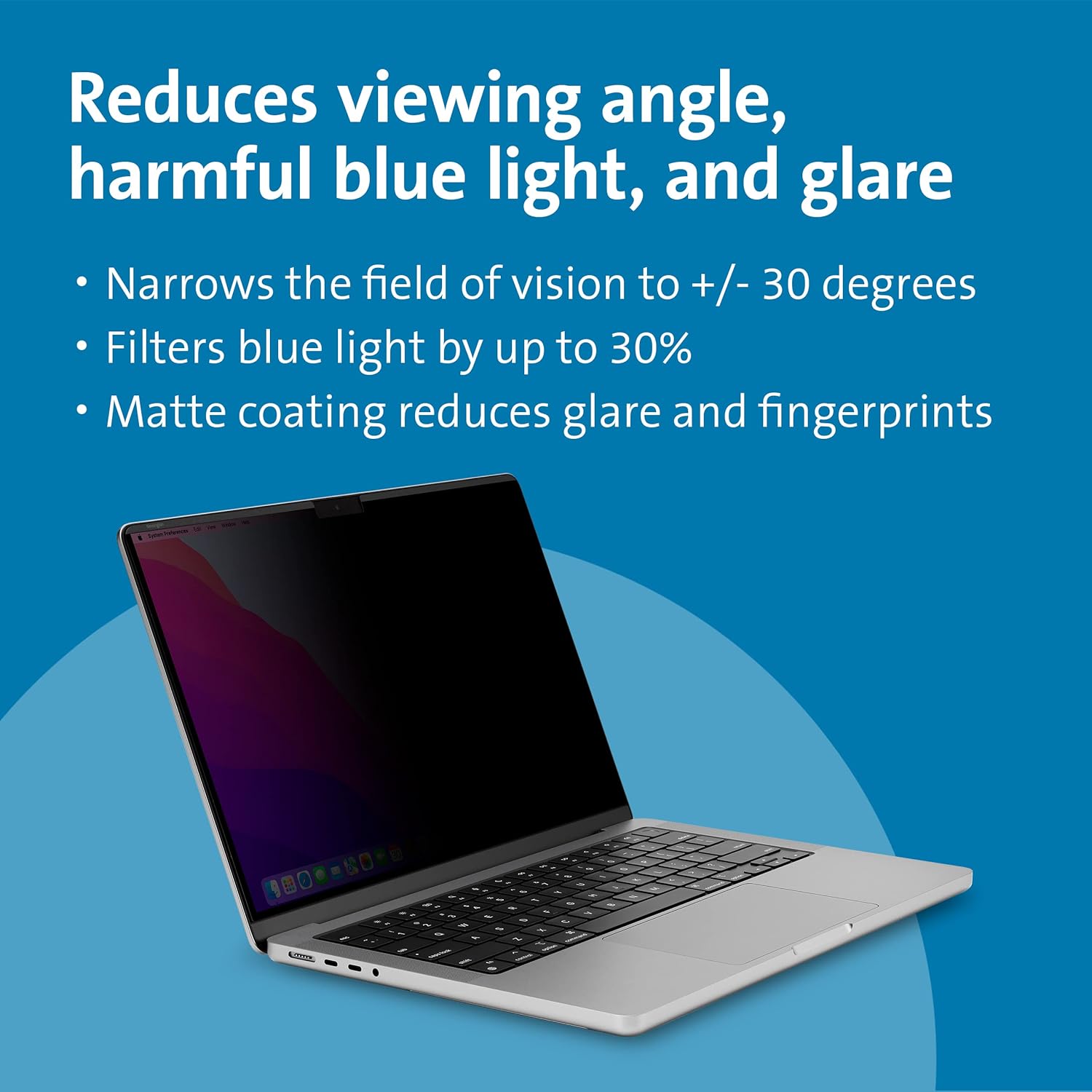 Kensington MagPro Elite Magnetic Privacy Screen for MacBook