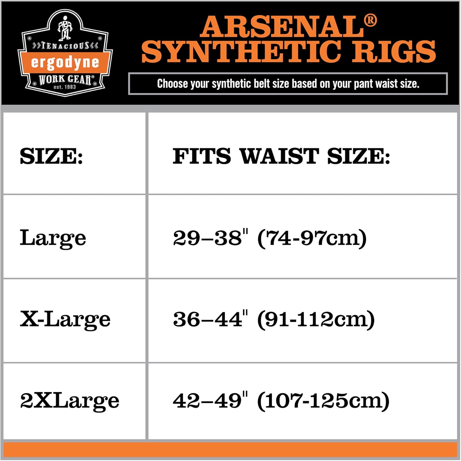 Ergodyne Arsenal Padded Adjustable Tool/Work Belt