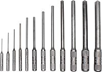 Mayhew Tools 62254 Pilot Punch, 12-Piece Set Kit Bag, Black Oxide Finish Black Oxide Finish 12-Piece Set Kit Bag SAE