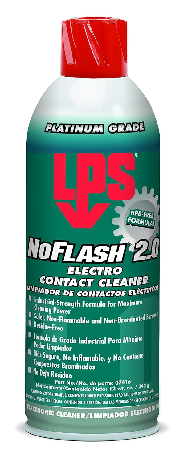 LPS Laboratories 16 oz. Aerosol Can, Contact Cleaner, 07416