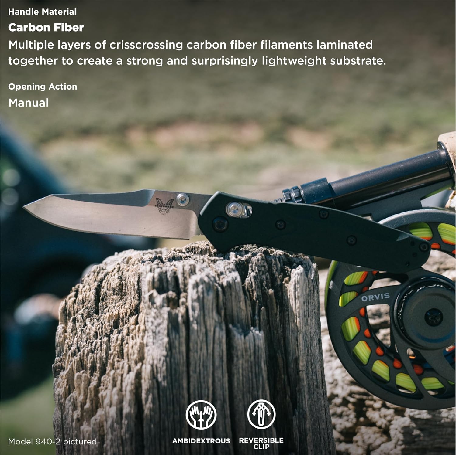 BENCHMADE Osborne 940 Folding Knife - AXIS Lock EDC