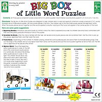 Key Education Big Box of Little Word Toddler Puzzle, Photo, CVC and Sight Words Building Games, Phonics Preschool Learning Activities for Kids Ages 4+ 180 piece