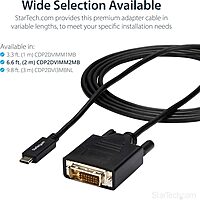 StarTech.com USB-C to DVI Cable