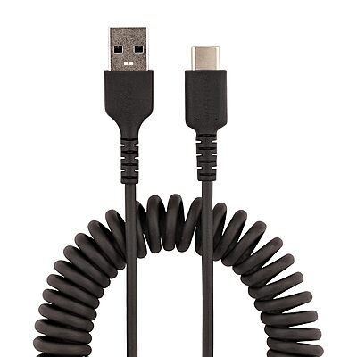 StarTech.com USB A to USB C Charging Cable - USB 2.0, Aramid Fiber