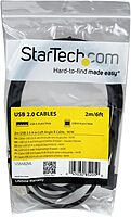 StarTech.com USB 2.0 A to Angled B Cable