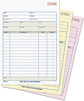 TOPS Sales Order Book, 3-Part, Carbonless, White/Canary/Pink, 5-9/16 x 7-15/16 Inches, 50 Sets per Book (46510)