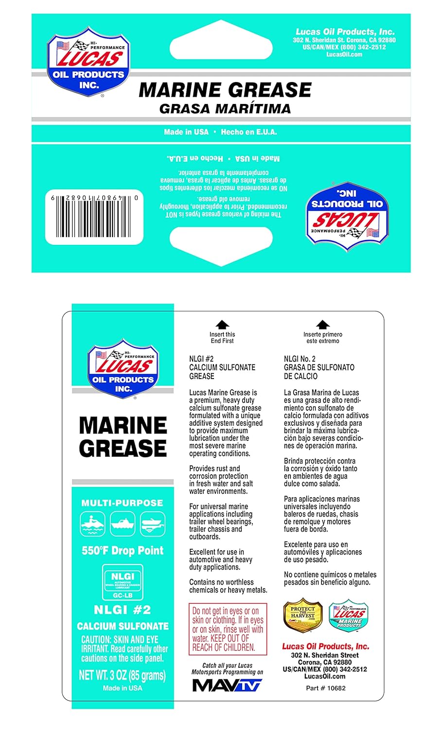 Lucas Oil Marine Grease
