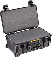 Pelican Vault V525 Hard Case (Camera, Pistol, Gear, Equipment) With Foam V525 Black