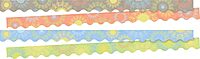 Barker Creek Double-Sided Scalloped Border Set of 2, Celebrate Mindfulness, Mixed-Design, 39' Each of 2 Designs, Mindfulness Sunrise and Sunset, 78 feet of Border Total (3868)