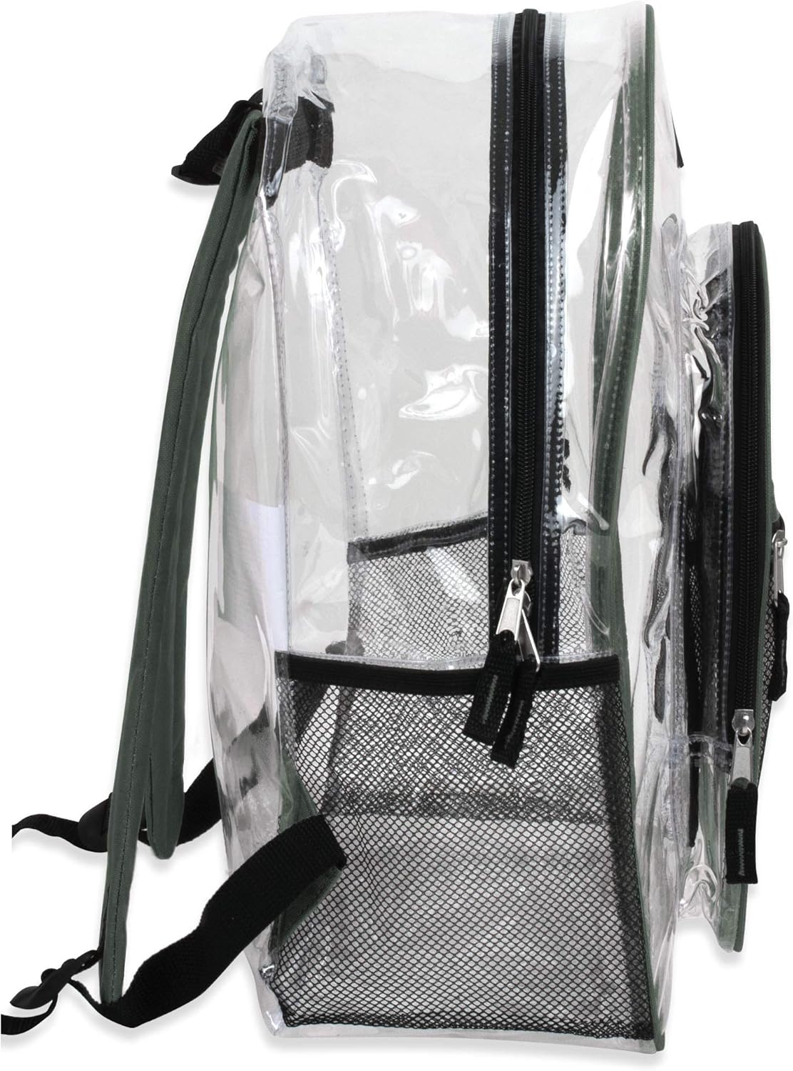 Trailmaker Clear Waterproof Stadium-Approved Backpack with Water Bottle Holder