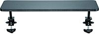 StarTech.com Monitor Riser Stand - Clamp-on Monitor Shelf for Desk - Extra Wide 25.6" (65 cm) for up to 34" Monitors - Black (MNRISERCLMP)