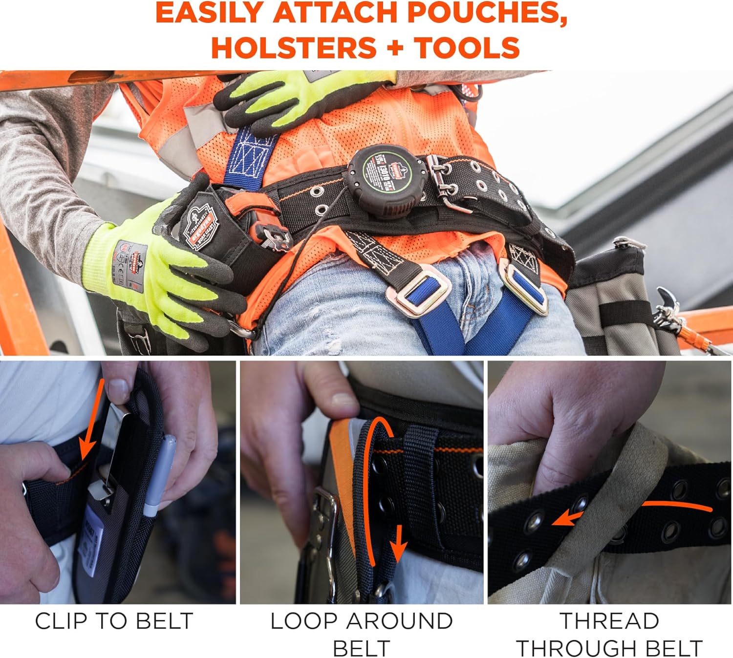 Ergodyne Arsenal Padded Adjustable Tool/Work Belt