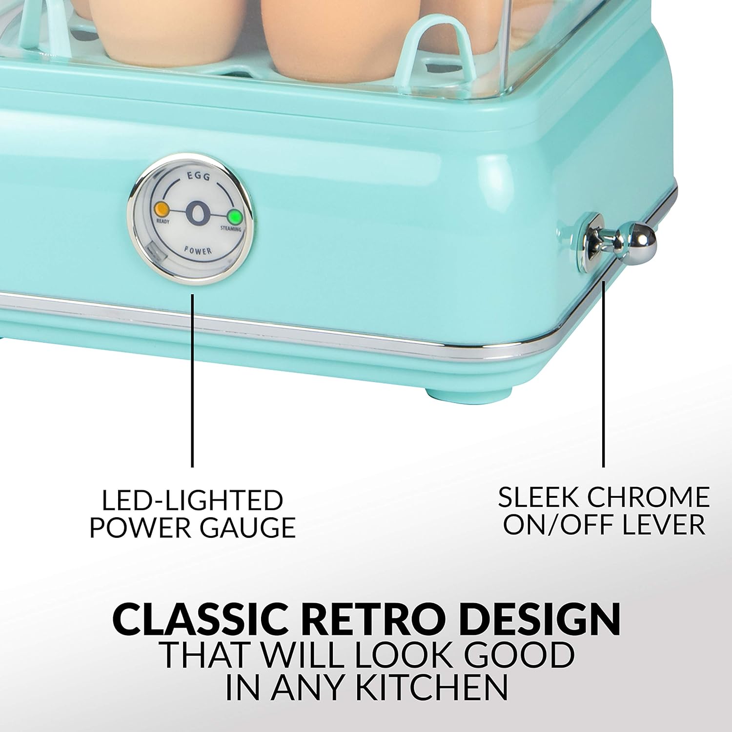 Nostalgia Retro Electric Egg Cooker