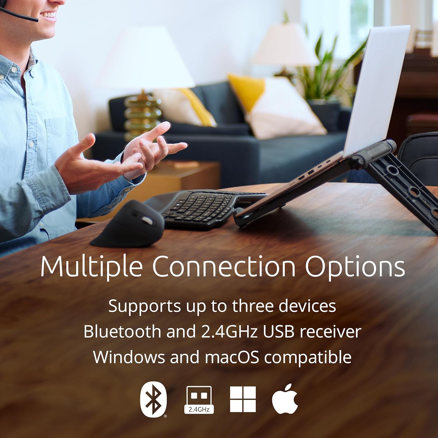 KENSINGTON Pro Fit Ergo Wireless Keyboard