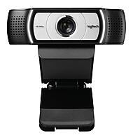 Logitech C930e 1080P HD Video Webcam - 90-Degree Extended View, Microsoft Lync 2013 and Skype Certified - Black Webcam Frustration-Free Packaging
