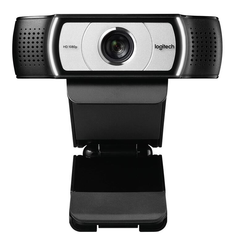 Logitech C930e 1080P HD Video Webcam - 90-Degree Extended View, Microsoft Lync 2013 and Skype Certified - Black Webcam Frustration-Free Packaging