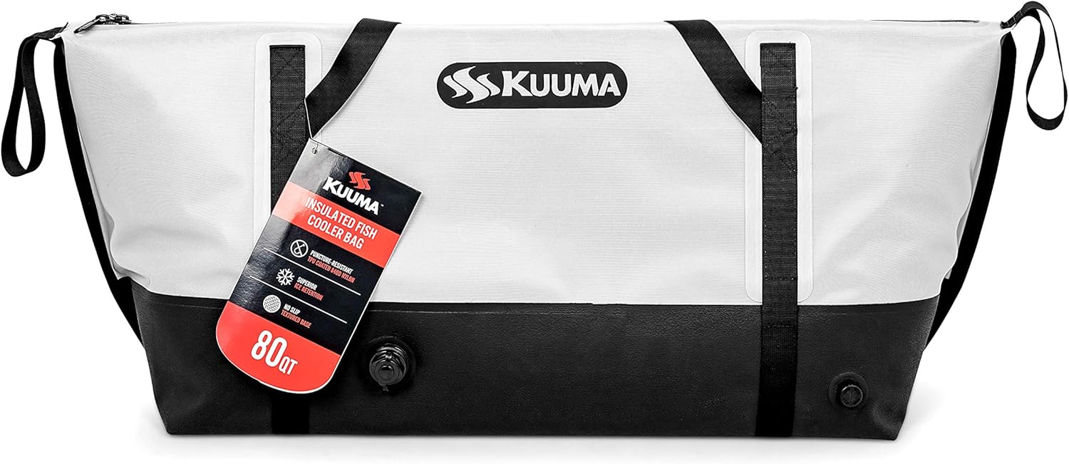 Kuuma Heavy Duty Insulated Fish Bag with Drain Plug