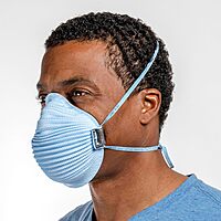 Moldex 4150 N95 AirWave® Disposable Healthcare Surgical Particulate Respirator, Size Medium/Large, NIOSH Approved