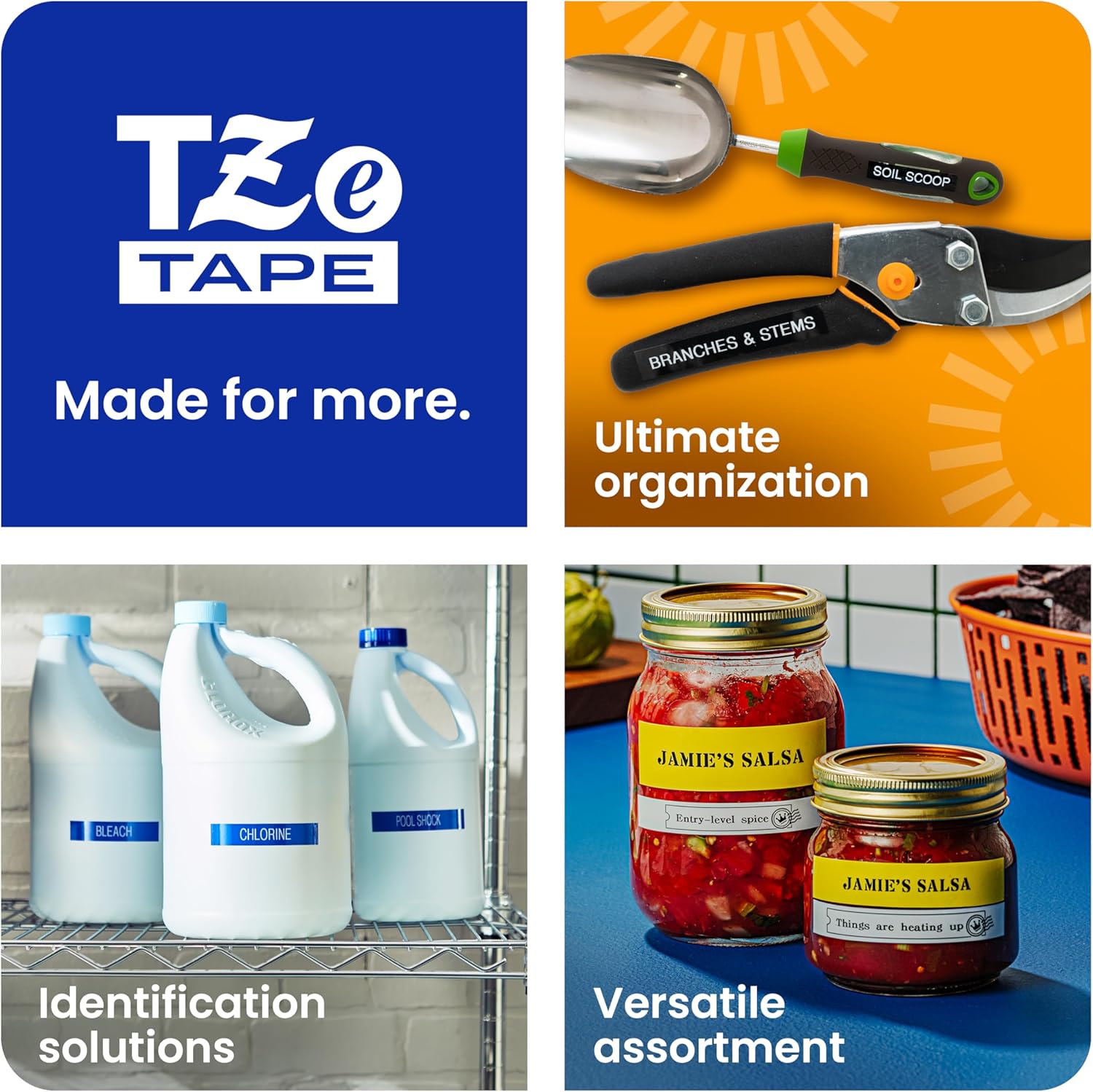 BROTHER Genuine TZe231 Laminated Label Tape 12mm Black on White