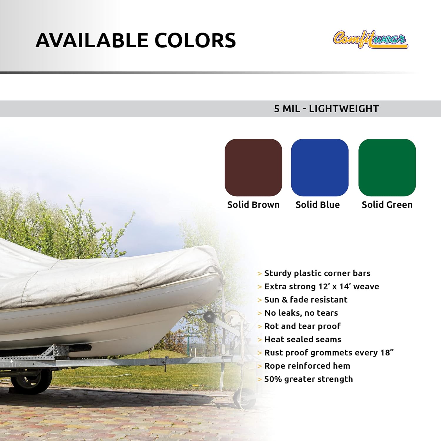 P-line Blue Poly Tarps 18' X 24'