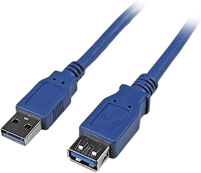 StarTech.com SuperSpeed USB 3.0 Extension Cable A to A (Male to Female)