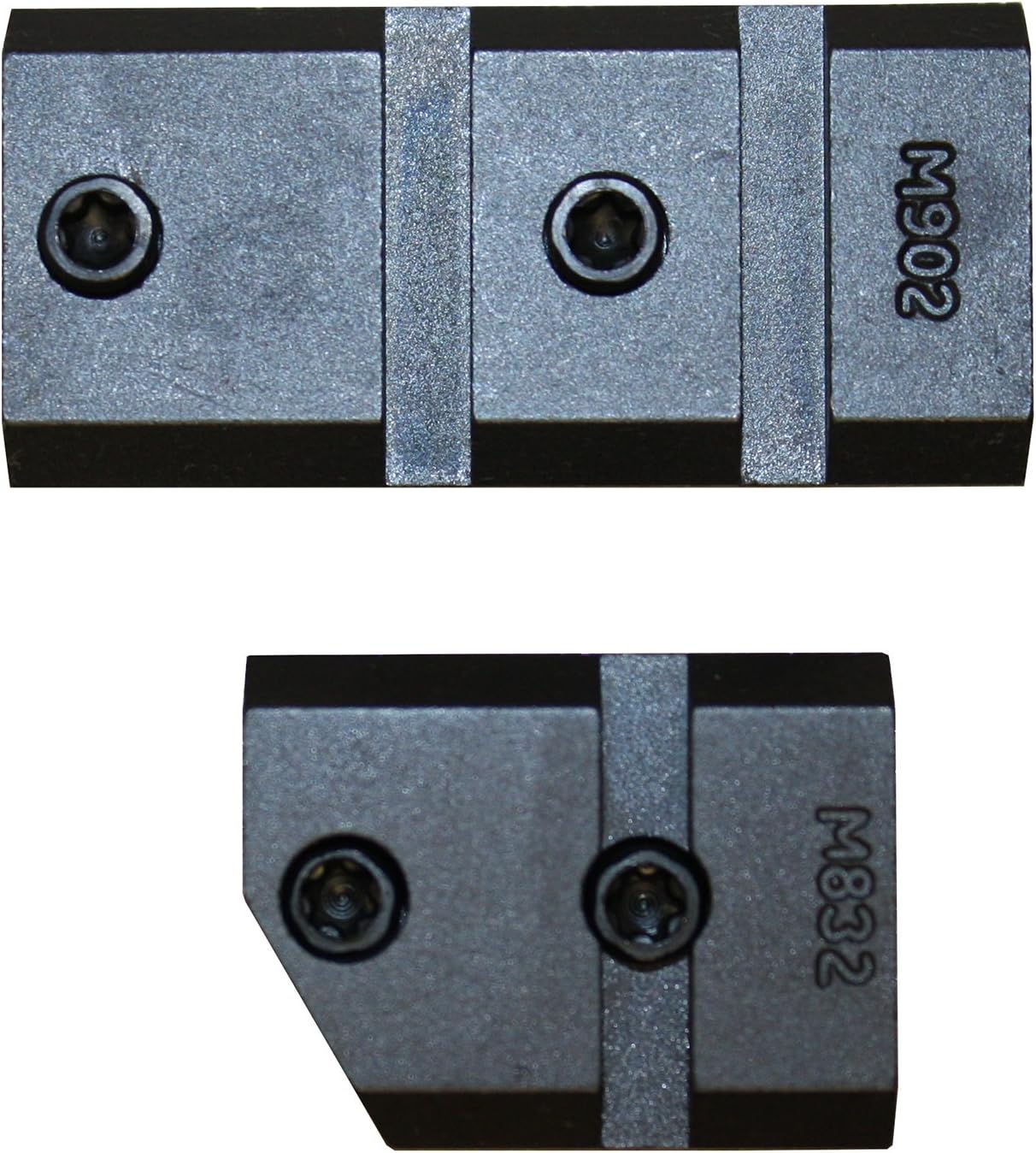 WARNE Maxima M902/832M Mauser 98 Unaltered Base, Two Piece Base Set, 6-48 Screws, Fits Mauser M98 Unaltered Guns, Matte