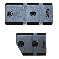 WARNE Maxima M902/832M Mauser 98 Unaltered Base, Two Piece Base Set, 6-48 Screws, Fits Mauser M98 Unaltered Guns, Matte