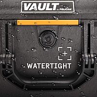 Pelican Vault V550 Hard Case (Camera, Pistol, Gear, Equipment) With Foam V550 Black