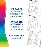 Spectrum Kindergarten Sight Words Workbook, Ages 5 to 6, High Frequency Reading and Writing Practice