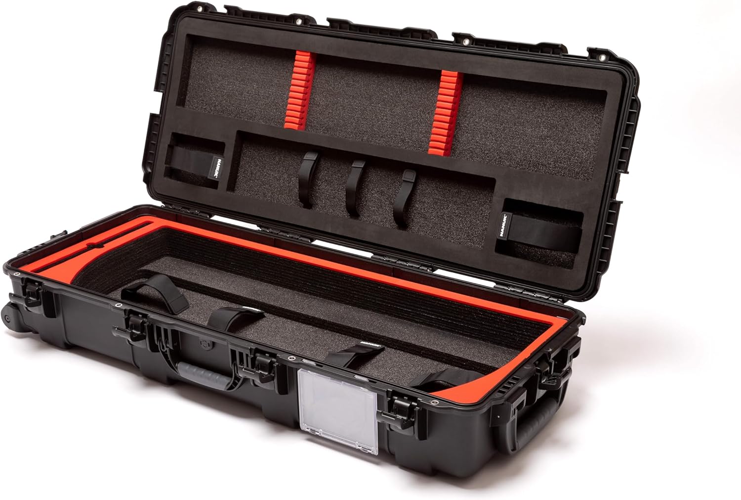NANUK 991 Bow Case with Automatic Pressure Release Valve and PowerClaw Superior Latching System for Transporting and Storing