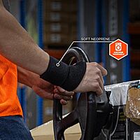 Ergodyne ProFlex 425 Neoprene Wrist Wrap Support with Thumb Loop, Ambidextrous Design