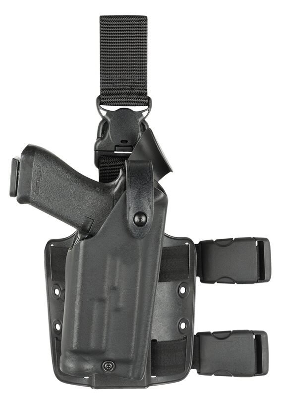 Safariland 6005 Tactical Holster with SLS Rotating Hood & Harness