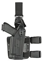 Safariland Model 6005 Tactical Holster with SLS Rotating Hood