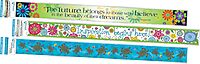 Barker Creek Double-Sided Border, Summer Fun, Trim Out Bulletin Boards and Create Colorful Displays with 105' of Designer Double-Sided Border, 3" x 105', Set of 3 (4043)