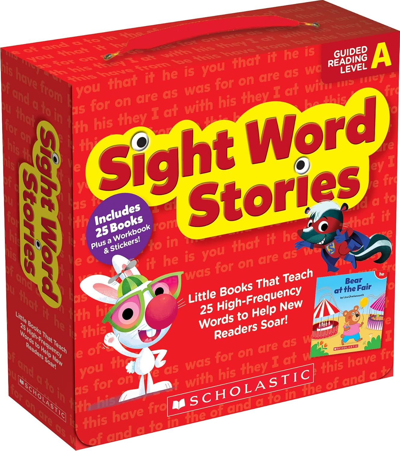 Sight Word Stories: Guided Reading Level A: Fun Books That Teach 25 Sight Words to Help New Readers Soar (Scholastic Guided