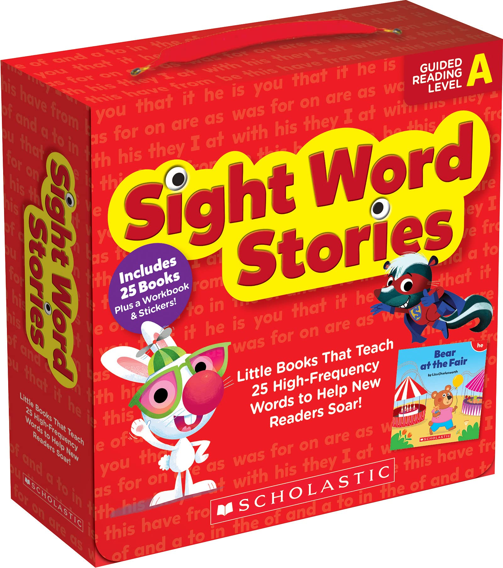 Sight Word Stories: Guided Reading Level A: Fun Books That Teach 25 Sight Words to Help New Readers Soar (Scholastic Guided