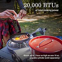 Coleman Fold N Go 2-Burner Propane Camping Stove with InstaStart Ignition and PerfectFlow