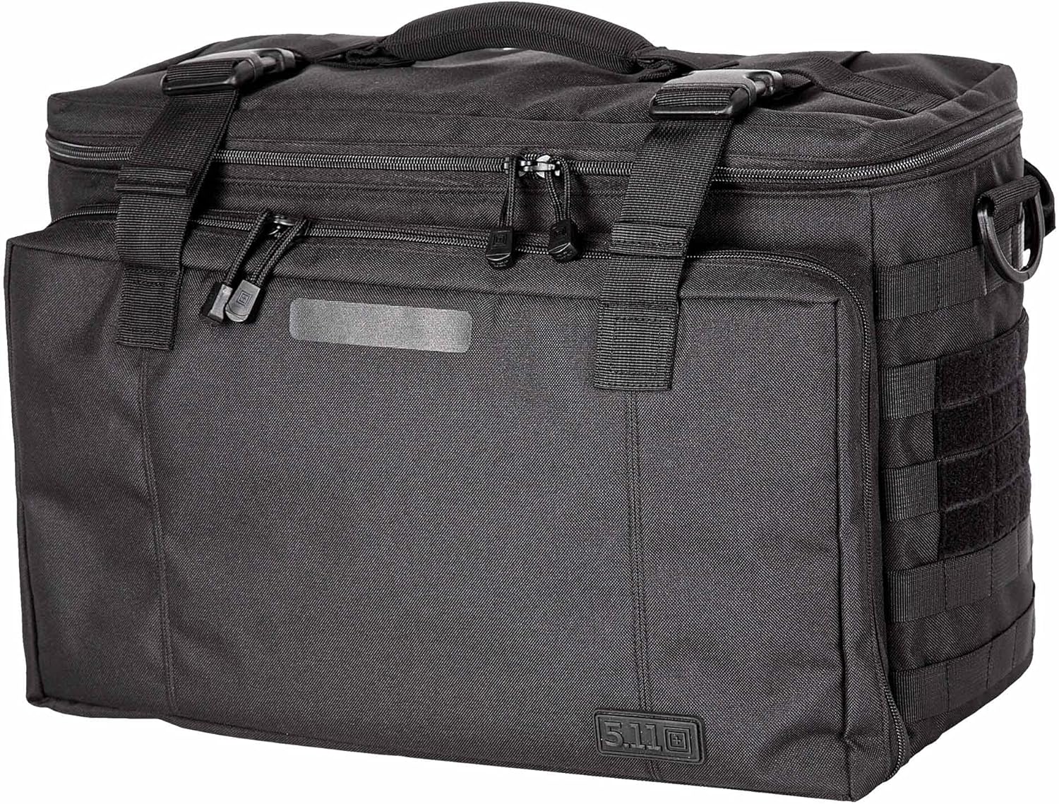 5.11 Tactical Wingman Patrol Bag – Police Gear Car Seat Organizer for Law Enforcement, Black, Style 56045ABR