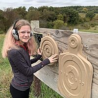 Birchwood Casey 3D Bullseye Torso 31 1/4" x 21 1/4" Targets | Lightweight Face and Torso Shooting Training Targets