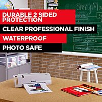 SCOTCH Thermal Laminating Pouches, 5 mil, Clear