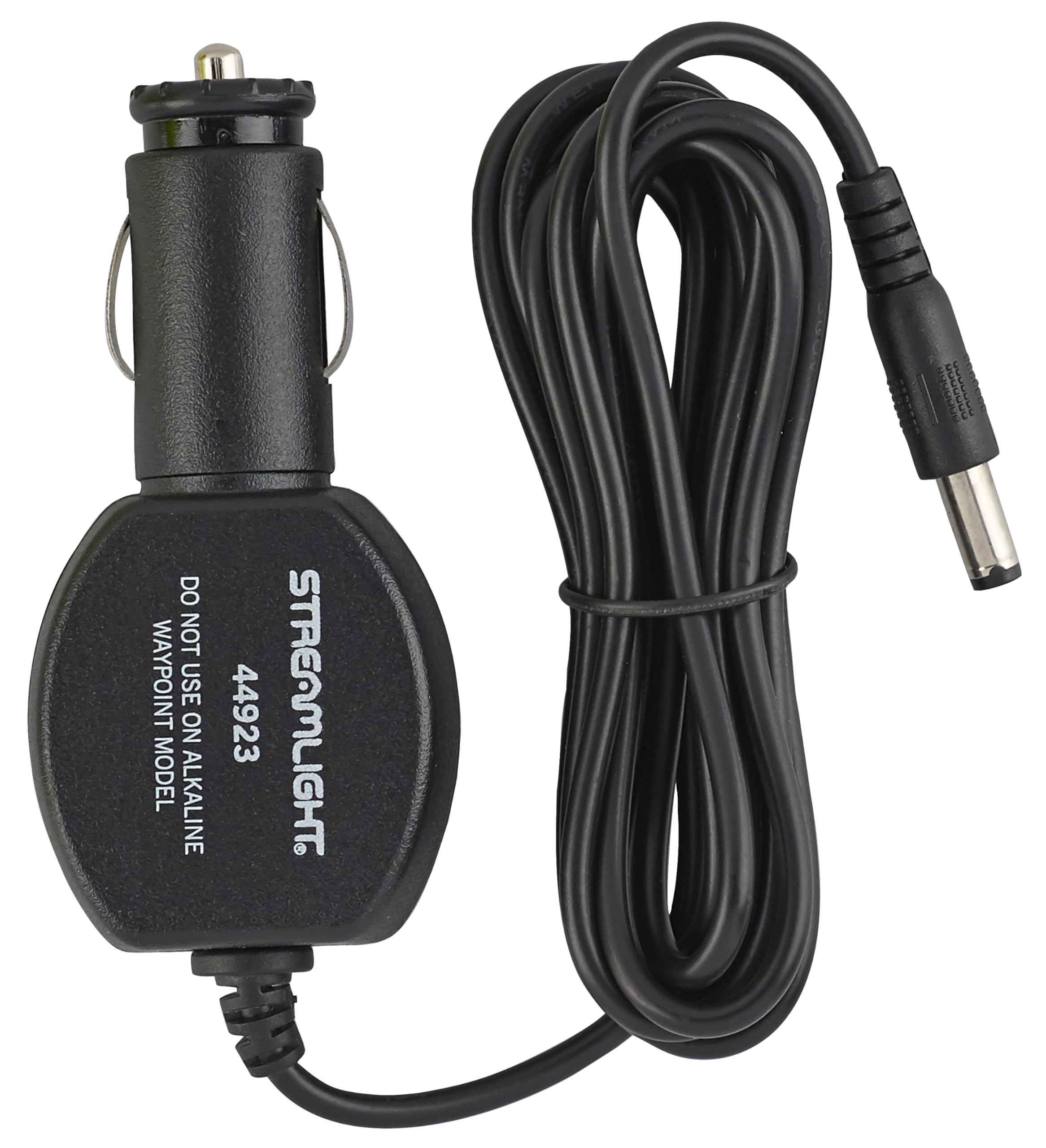 Streamlight 44923 12V DC Cord - Waypoint 300/Super Siege/BearTrap/Li-ion Bank Charger