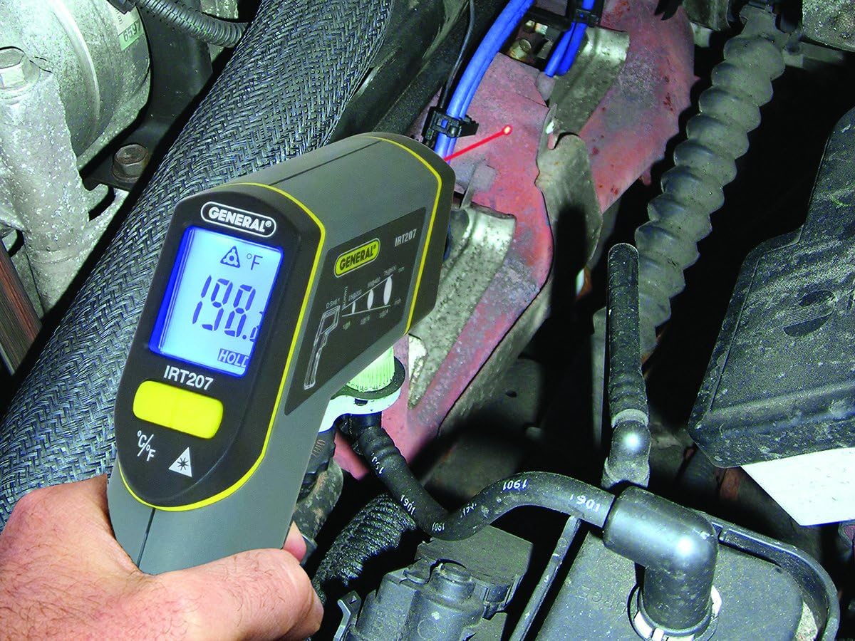 General Tools Non-Contact Digital Laser Temperature Gun, Thermal Detector