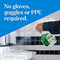 Clorox CloroxPro EcoClean Disinfecting Cleaner Refill, 128 Fluid Ounces 128 Fl Oz (Pack of 1)