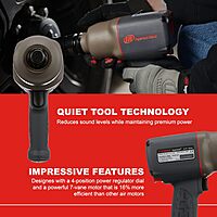 INGERSOLL RAND 3/4" Drive Air Impact Wrench with Quiet Technology