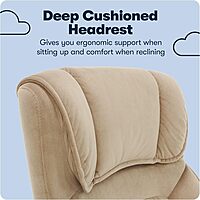 Serta Hannah Executive Home Office Desk Chair, Ergonomic Mid-Back with Lumbar Support, Firm Seat Cushion